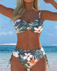 Chic Printed Bikini Set