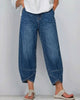 Sienna | Denim Panel Detail Pants