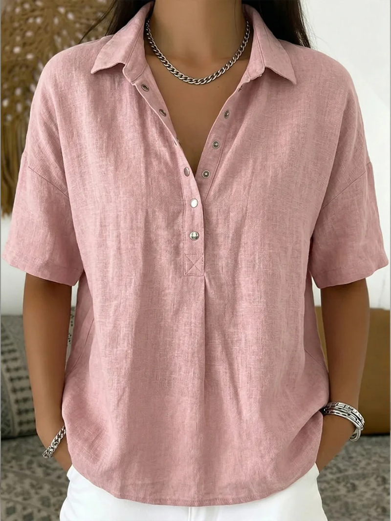 Willow Classic Button Blouse