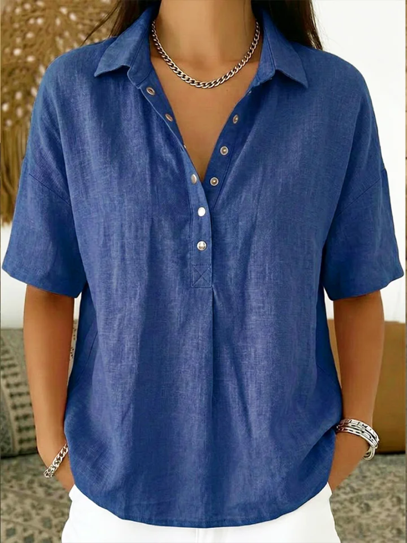 Willow Classic Button Blouse