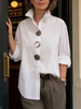 Margaret | Statement Button Blouse