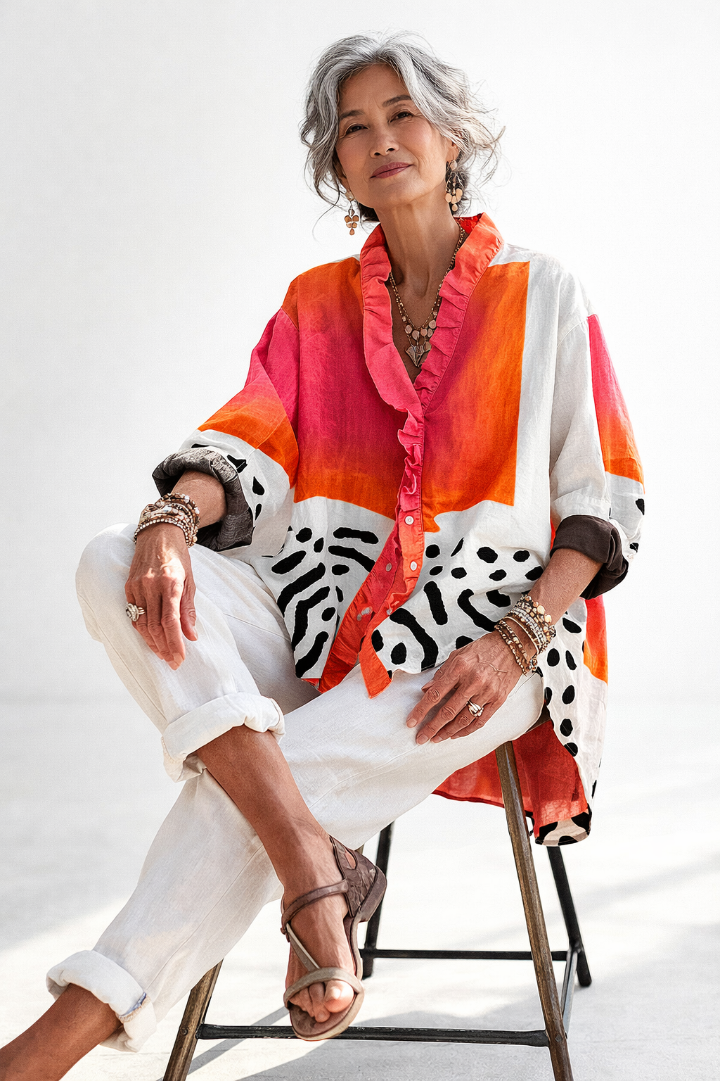 Marielle | Soleil Statement Blouse