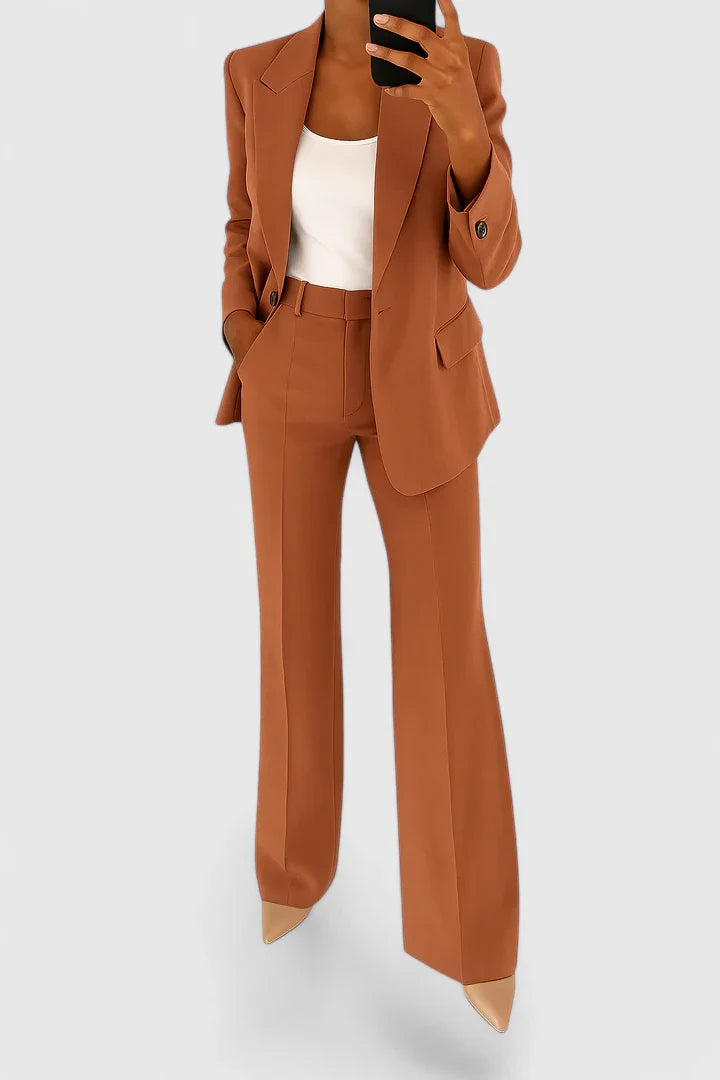 Palynette | Elegant Two-Piece Suit Set