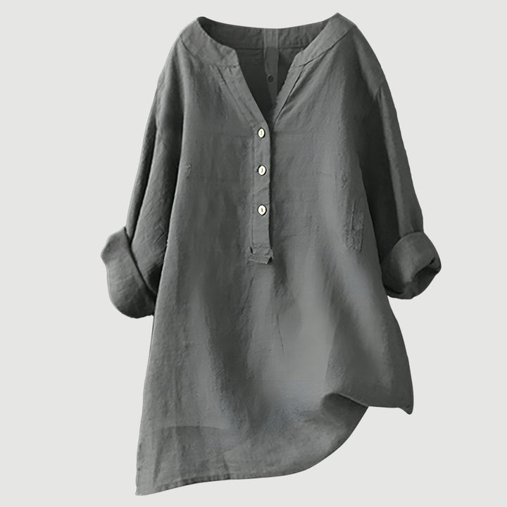 Loraine | Soft Linen Everyday Blouse