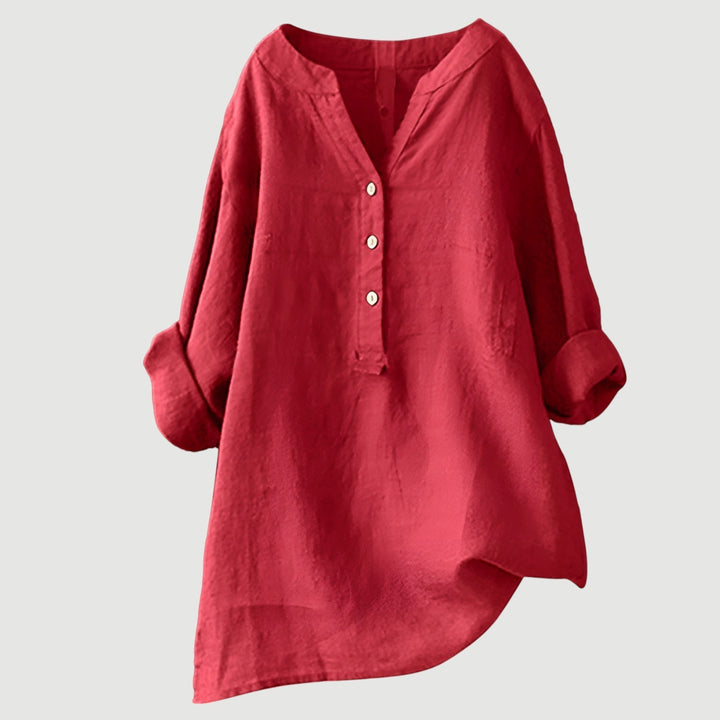 Loraine | Soft Linen Everyday Blouse