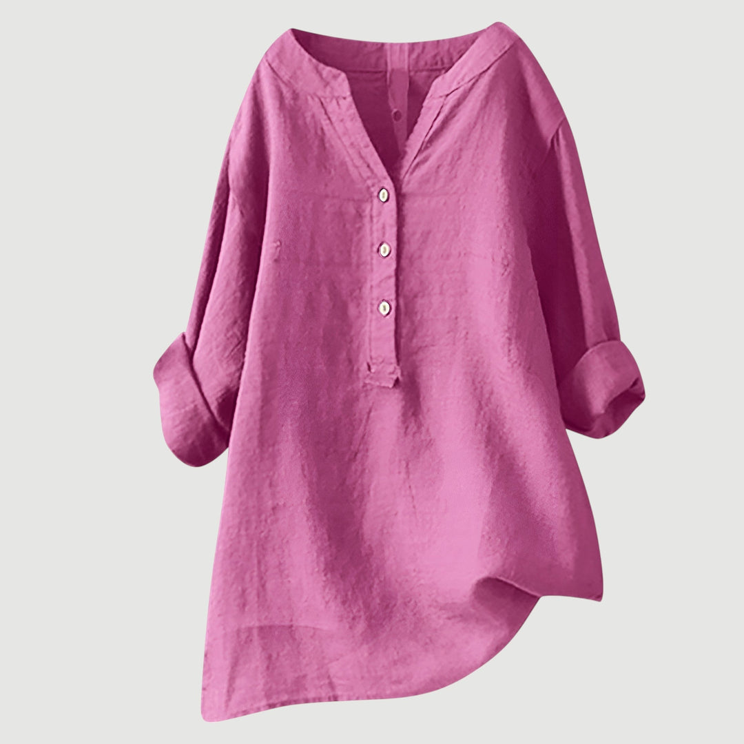Loraine | Soft Linen Everyday Blouse